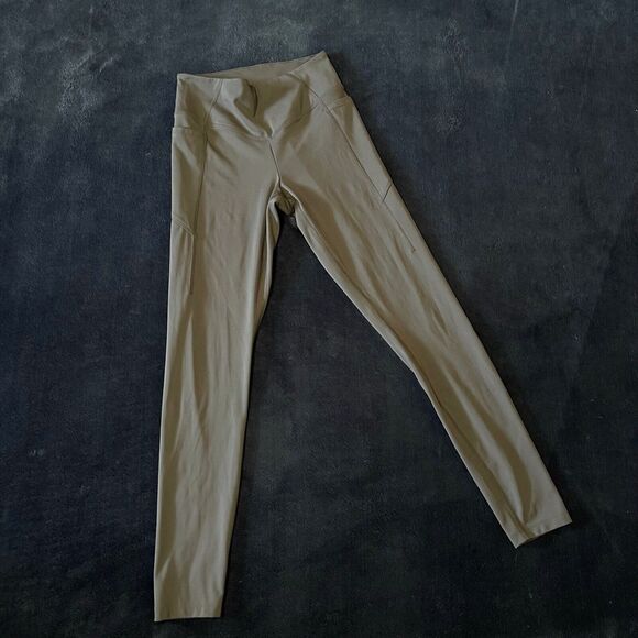 Victorias Secret PINK Active Small Gray Athletic Leggings With Pockets Women's - Picture 2 of 7